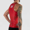 TOP TRIATHLON PERFO ARMOS LEGEND ROUGE SM