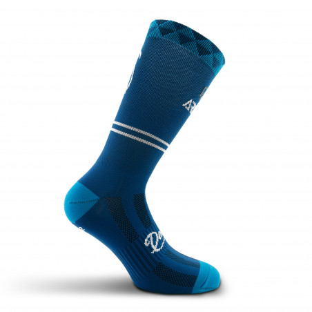 CHAUSSETTES CYCLISME ARMOS DANA BLEU - MI-HAUTES