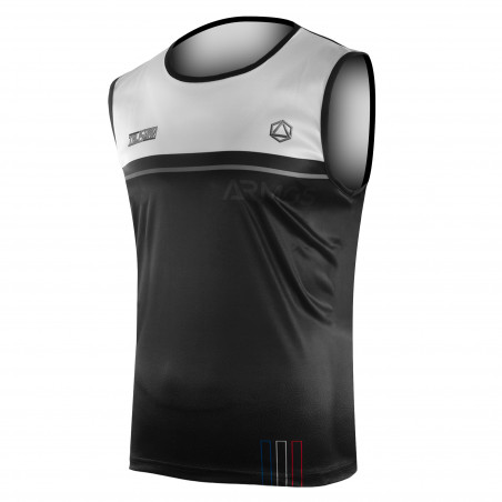 MAILLOT SM RUNNING HOMME ARMOS TALISMAN GRIS