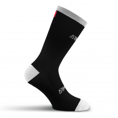 CHAUSSETTES CYCLISME ARMOS TALISMAN NOIR - MI-HAUTES