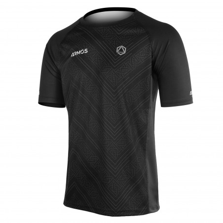 MAILLOT MC RUNNING HOMME PERFO ARMOS LEGEND NOIR