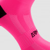 CHAUSSETTES CYCLISME ARMOS TALISMAN ROSE FLUO - MI-HAUTES