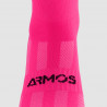 CHAUSSETTES CYCLISME ARMOS TALISMAN ROSE FLUO - MI-HAUTES