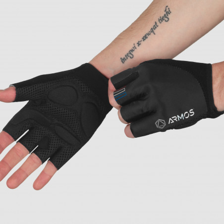 GANTS COURTS ARMOS VTT GRAVEL GEL+ NOIR