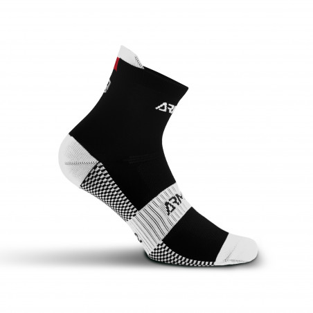 CHAUSSETTES RUNNING ARMOS TALISMAN NOIR - COURTES