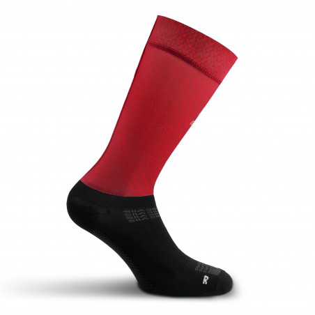 CHAUSSETTES CYCLISME LYCRA PRO RACE ARMOS LEGEND ROUGE