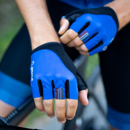 GANTS COURTS ARMOS VTT GRAVEL GEL+ BLEU MARINE