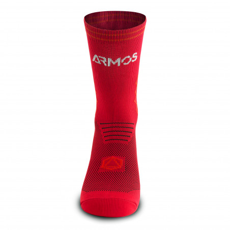 CHAUSSETTES TRAIL ARMOS COMPRESSIO ROUGE