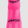 CHAUSSETTES COURTES CYCLISME ARMOS TALISMAN MI-HAUTES ROSE FLUO