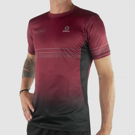 MAILLOT MC RUNNING HOMME PRO ULTRALIGHT EPIC GRENAT