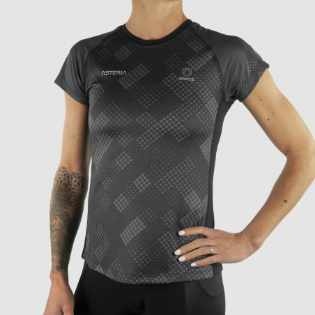 MAILLOT RUNNING FEMME PERFO ARMOS ASTERIA GRIS