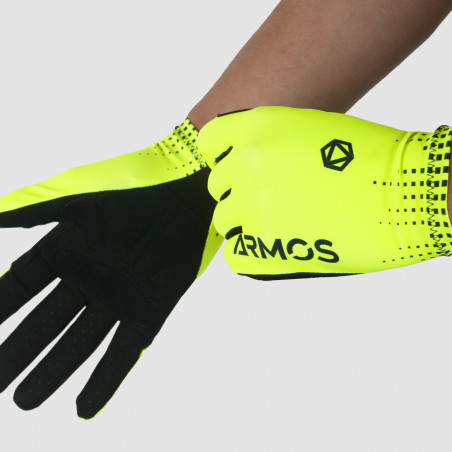 GANTS LONGS ARMOS MI-SAISON GEL+ JAUNE FLUO