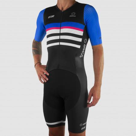 COMBINAISON CYCLISME ARMOS ICON MC BLEU