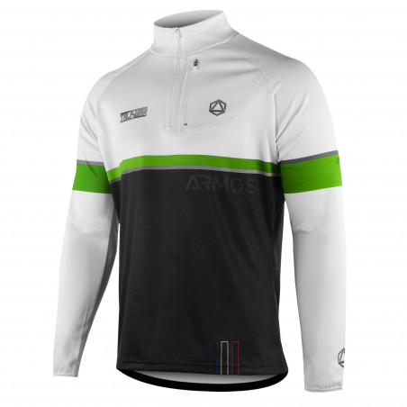 MAILLOT RUNNING HOMME HIVER ARMOS TALISMAN VERT