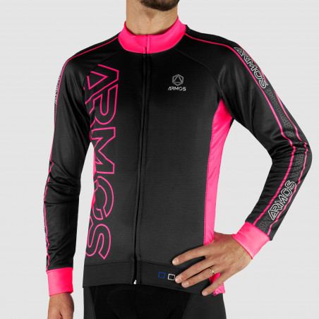 MAILLOT / VESTE MI-SAISON PERFO ARMOS NEON ROSE FLUO