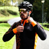 VESTE THERMIQUE PERFO ARMOS NEON ORANGE FLUO