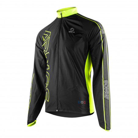 VESTE RUNNING COUPE VENT ARMOS NEON JAUNE FLUO