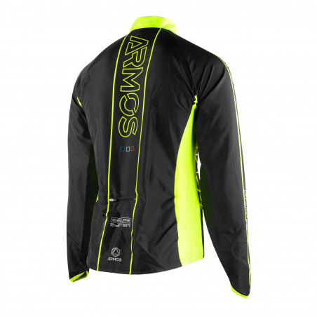 VESTE RUNNING COUPE VENT ARMOS NEON JAUNE FLUO