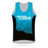 DÉBARDEUR RUNNING HOMME PERFO - BU703H - CLISSON TRIATHLON