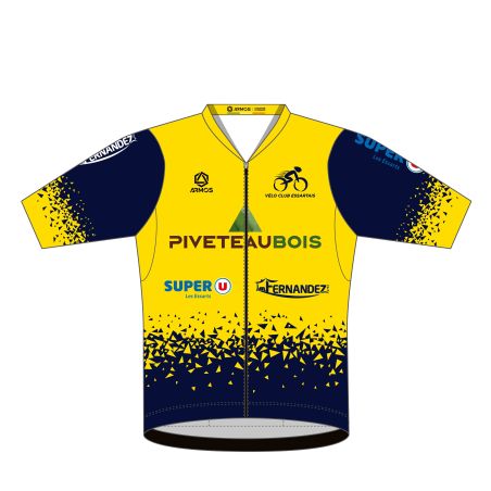 MAILLOT PRO LIGHT Manches courtes - BU424 - VELO CLUB ESSARTAIS