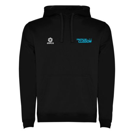 SWEAT COTON CAPUCHE - R1067 - CLISSON TRIATHLON